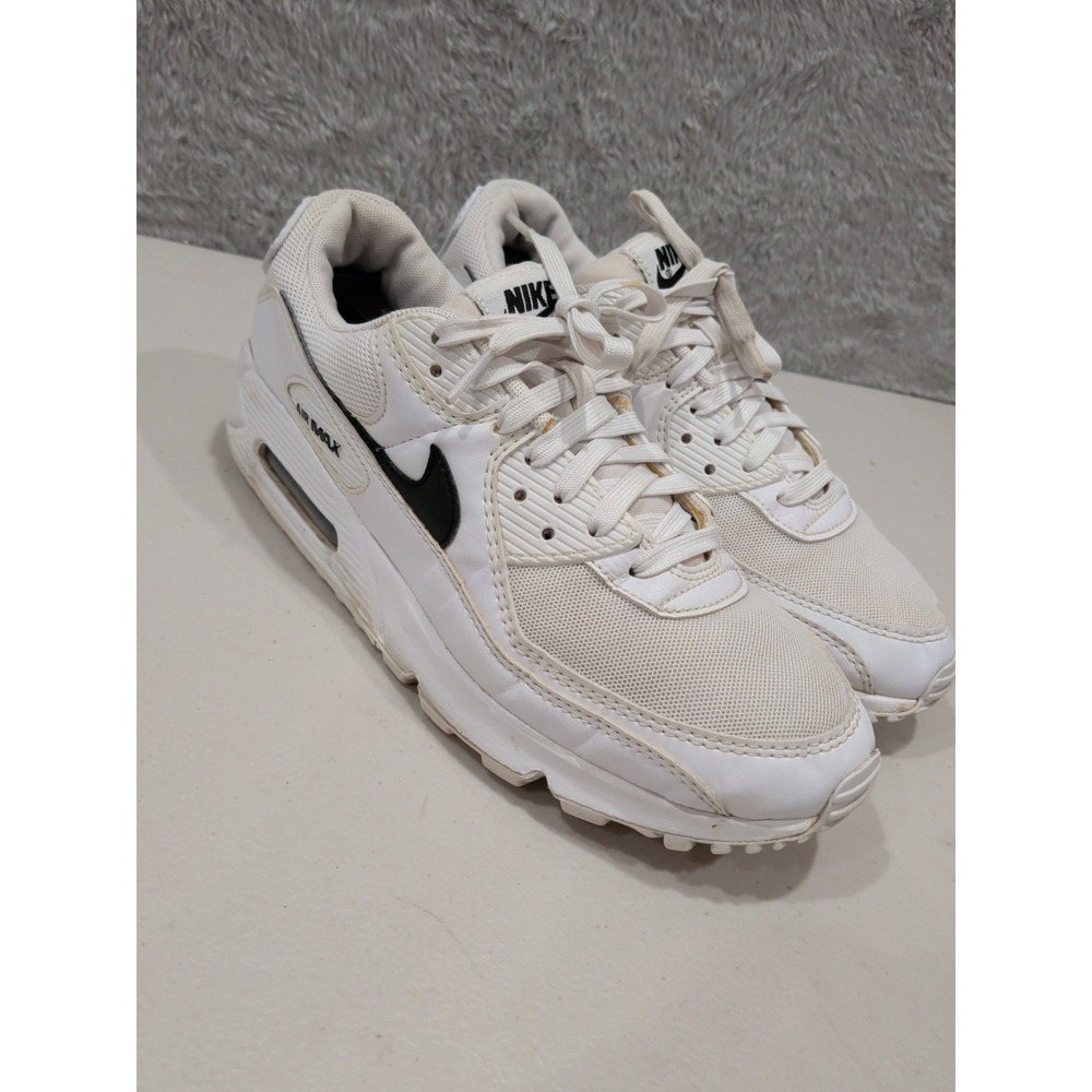 Nike Air Max 90 Next Nature White Black Sneaker Shoes DH8010-101 women's Sz 9.5